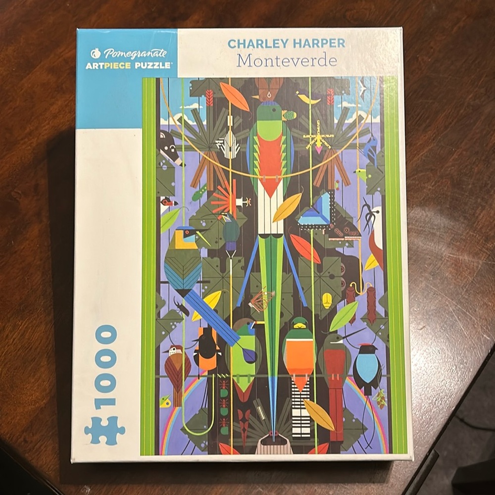 Charley Harper Monteverde Puzzle 1000pc